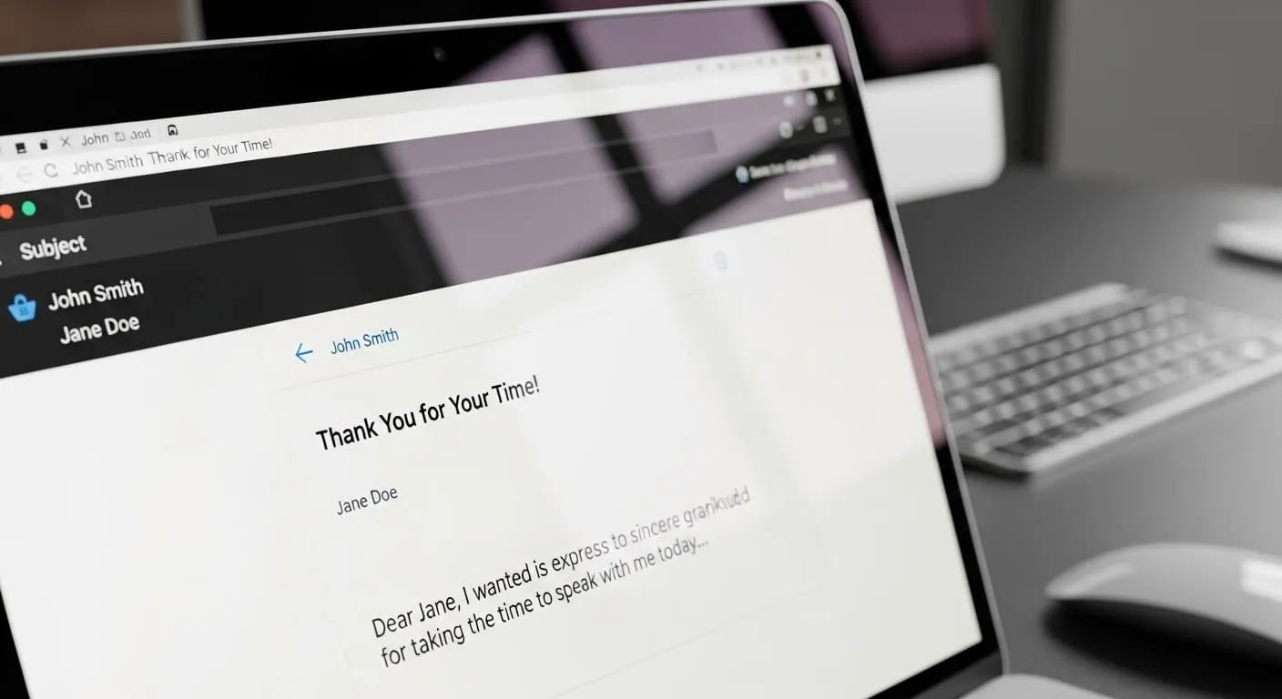 Thank-You Email After Meeting: Guide & Template